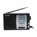 Geepas Digital Receiver/ Radio - FM/AM Radio with 2 Headphone Socket - Enhanced Portable & Timer Auto Start, Digital Display with High Sensitivity Sound - Ideal for Indoor And Outdoor use - 2 Years Warranty