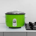 Geepas 4.2L Electric Rice Cooker 1600W - Automatic Cooking, One Touch Operation - Make Rice, Steam Healthy Food & Vegetables - 2 Years Warranty