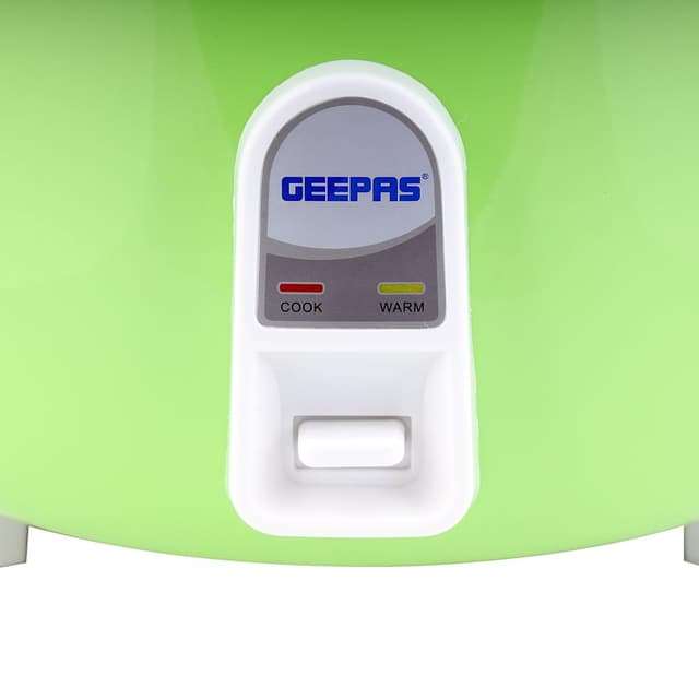 Geepas 4.2L Electric Rice Cooker 1600W - Automatic Cooking, One Touch Operation - Make Rice, Steam Healthy Food & Vegetables - 2 Years Warranty