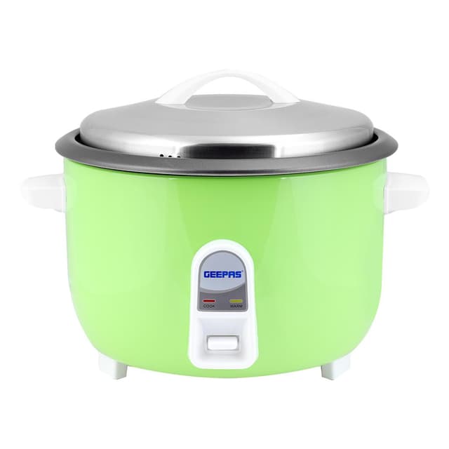 Geepas 4.2L Electric Rice Cooker 1600W - Automatic Cooking, One Touch Operation - Make Rice, Steam Healthy Food & Vegetables - 2 Years Warranty