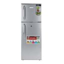 ثلاجة جيباس صغيرة 180 لتر بابين مع خاصية التبريد السريع Geepas 180L Double Door Refrigerator - 256841