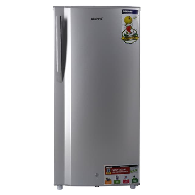 ثلاجة 200 لتر جيباس تبريد سريع Geepas 200L Direct Cool Refrigerator - 126150