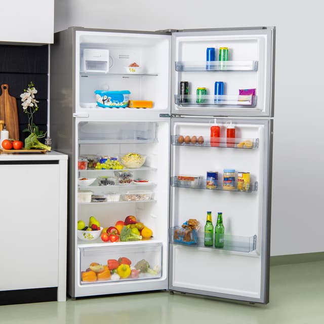 ثلاجة 500 لتر جيباس Geepas Double Door Refrigerator