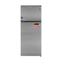 Geepas GRF6021SSXN 595L No Frost Double Door Refrigerator - Durable Low Consumption Fast Cooling & Low Noise - Preserves Freshness, Tempered Glass Shelves with Inner Led Light - 1 Year Warranty