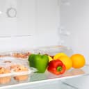 Geepas GRF6021SSXN 595L No Frost Double Door Refrigerator - Durable Low Consumption Fast Cooling & Low Noise - Preserves Freshness, Tempered Glass Shelves with Inner Led Light - 1 Year Warranty