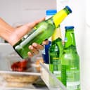 Geepas GRF6021SSXN 595L No Frost Double Door Refrigerator - Durable Low Consumption Fast Cooling & Low Noise - Preserves Freshness, Tempered Glass Shelves with Inner Led Light - 1 Year Warranty