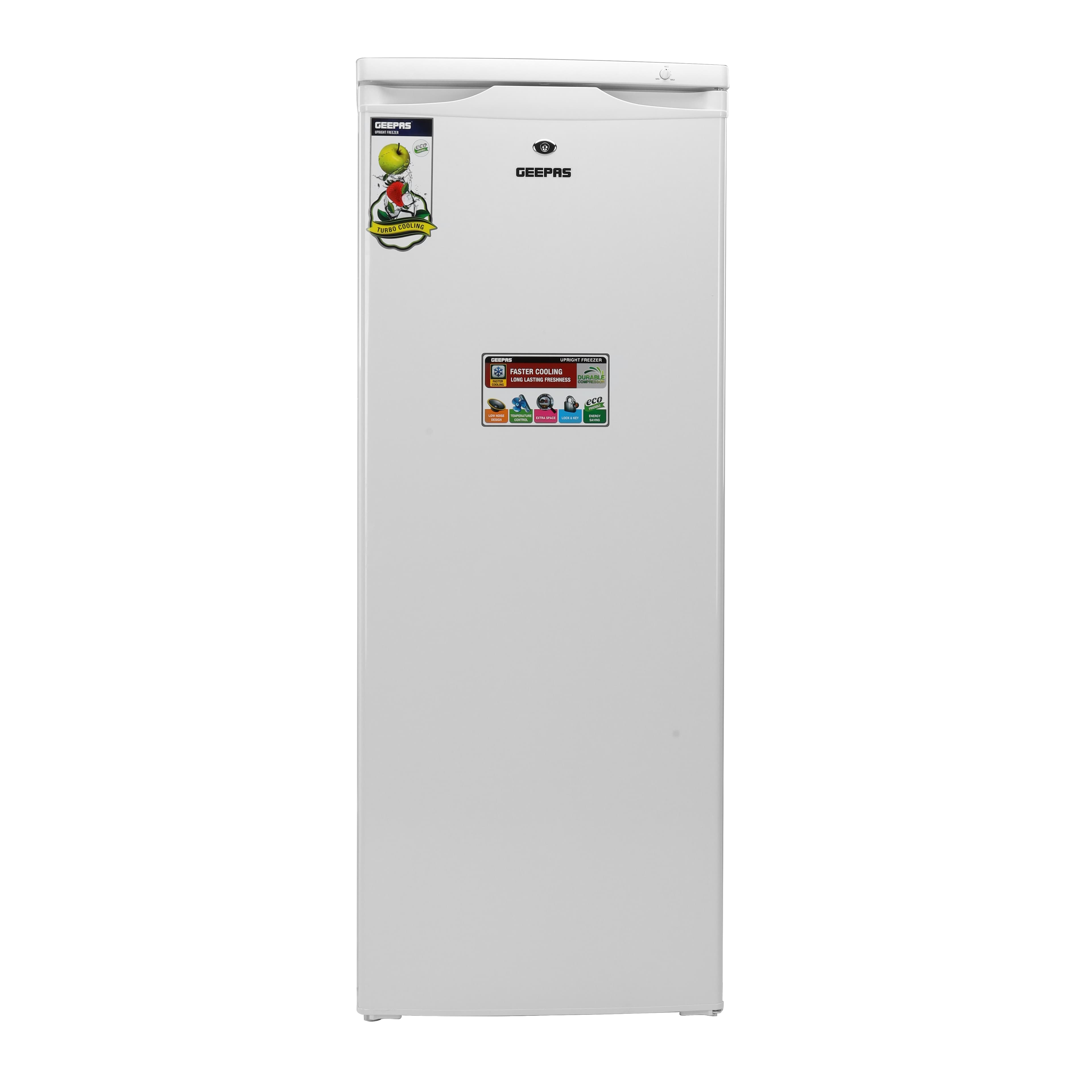 فريز جيباس عامودية 200 لتر Geepas Upright Freezer