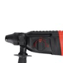 Geepas GRH2680-SA 850 W Rotary Hammer - Portable with Comfortable Handle - Drilling & Chiselling with Keyless Chuck, Essential and Durable Power Tool- Perfect for Drilling Concrete, Steel, Wood & More