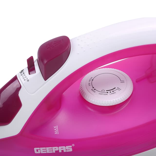 مكواية بخار 1300 واط Geepas - Steam Iron - 123164