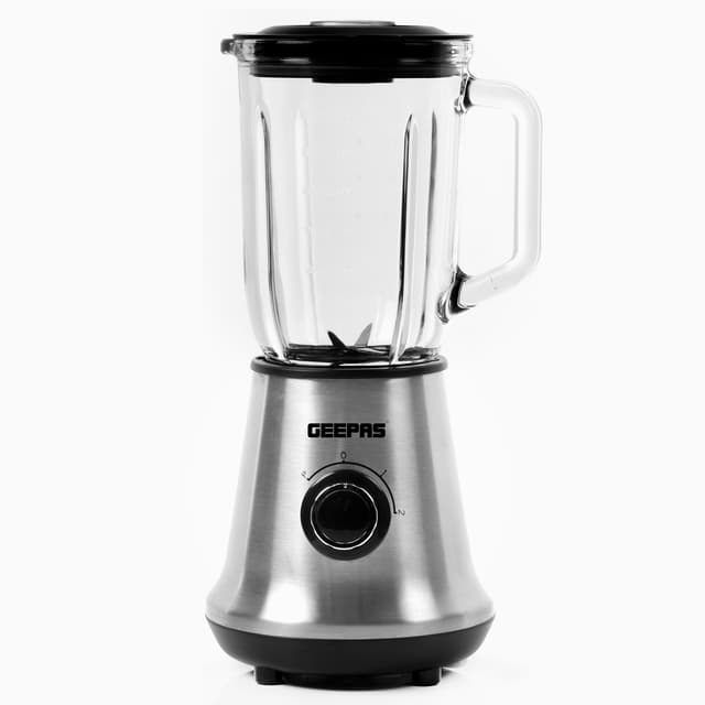 خلاط يدوي كهربائي جيباس 700 واط Geepas 1.5L Glass Jug Food Blender Smoothie Maker