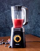 Geepas GSB44033 350W 3 in 1 Food Jug Blender with 1.25L BPA Jar - 2 Speed with Pulse Function - Travel Personal Blender Smoothie Milkshake Maker Bottle, Coffee/Spice Grinder Mill & Food Jug Blender