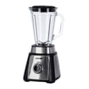 خلاط 2 في 1 بسعة 1.5 ليتر مع طحانة بقوة 50 واط   Blender with 1.5L Glass Jar and Grinder 500W  - Geepas