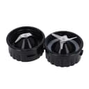 خلاط 2 في 1 بسعة 1.5 ليتر مع طحانة بقوة 50 واط   Blender with 1.5L Glass Jar and Grinder 500W  - Geepas