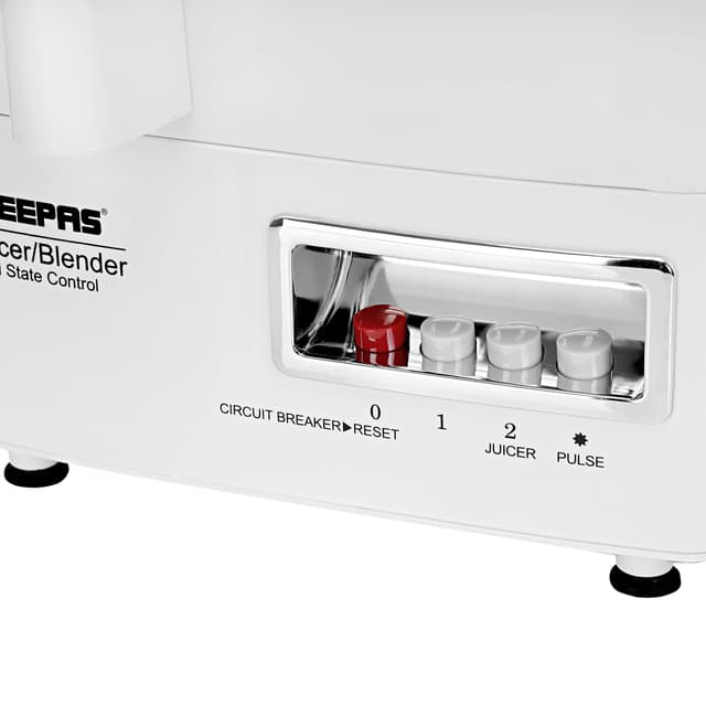 خلاط كهربائي Geepas 4-in-1 Food Processor -  Blender Juicer, 600W