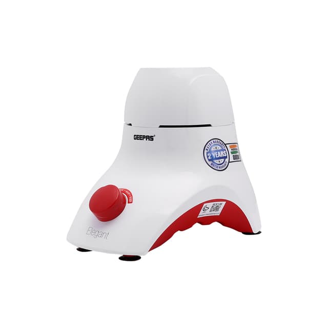 Geepas 800W 4 in 1 Mixer Blender - Stainless Steel Blades & Jars, 3 Speed Control Harmonic Grinding - Overload Protection - Chopper, Coffee Grinder & Smoothie Maker - 2 Year Warranty