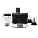 Geepas GSB9990 4-in-1 Food Processor - Electric Blender Juicer, 2-Speed with Pulse Function & Safety Interlock -Juicer, Blender & Coffee Mill Included - SW1hZ2U6MTQzNTcw