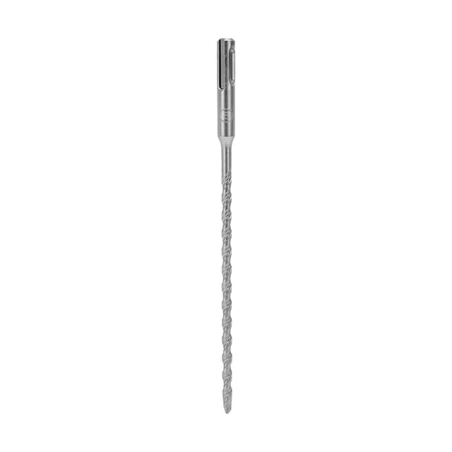 Geepas GSDS-06150 Chisel Bit Round 6mm - Perfect for Compacting, Grooving, Cutting & More - 150mm Long Working -Compatible for Drill, Rotary Hammers, Impact Hammer