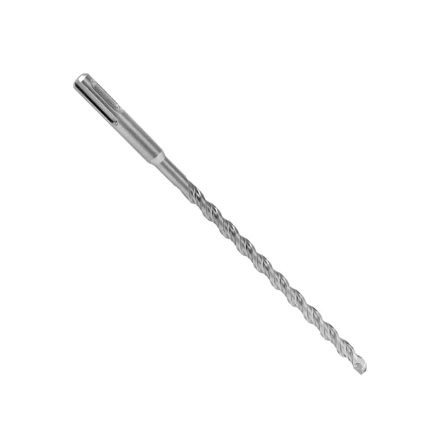Geepas GSDS-08150 Chisel Bit Round 8mm - 210mm Long, Perfect for Compacting, Grooving, Cutting & More - Compatible for Drill, Rotary Hammers, and Impact Hammer