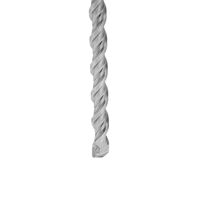 Geepas GSDS-08150 Chisel Bit Round 8mm - 210mm Long, Perfect for Compacting, Grooving, Cutting & More - Compatible for Drill, Rotary Hammers, and Impact Hammer