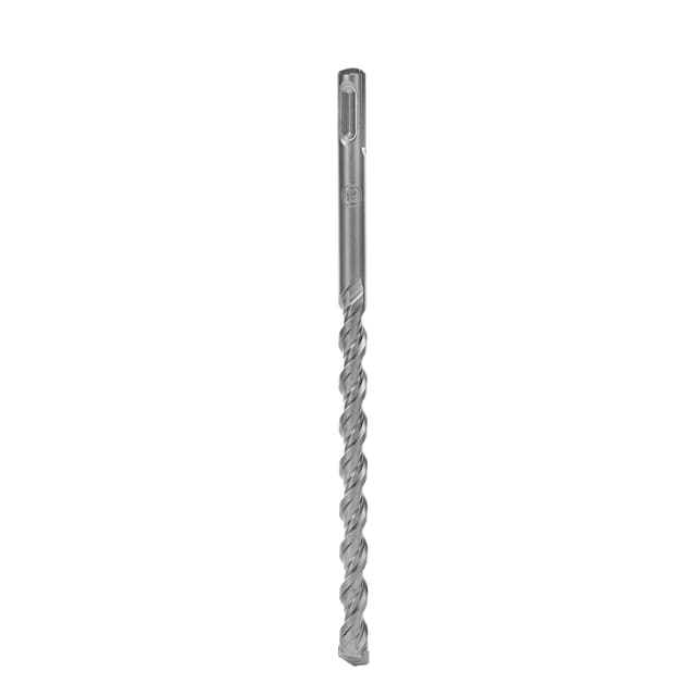 Geepas GSDS-12150 Chisel Bit Round 12mm - 200mm Long, Perfect for Compacting, Grooving, Cutting & More- Compatible for Drill, Rotary Hammers, and Impact Hammer