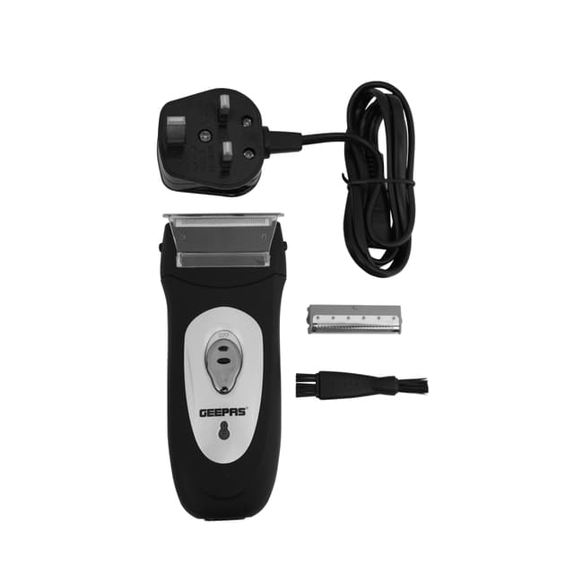 ماكينة تنعيم جيباس لاسلكية محمولة Geepas Wireless Portable Men's Electric Foil Shaver - 123297