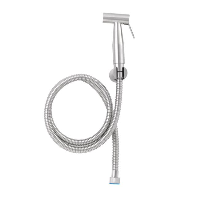 Geepas GSW61018 Toilet Spray Jet of High-Quality Stainless Steel with Controllable Water Pressure, Durable and Easy to Install Bidet Kit - SW1hZ2U6MTQ0NTEw