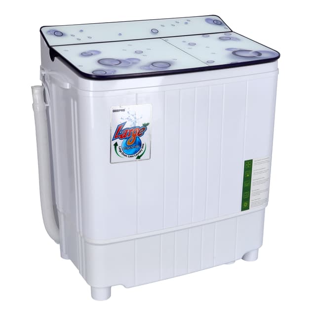 غسالة ملابس صغيرة جيباس حوضين سعة 3.5 لتر  Geepas Semi Automatic Washing Machine - 123530