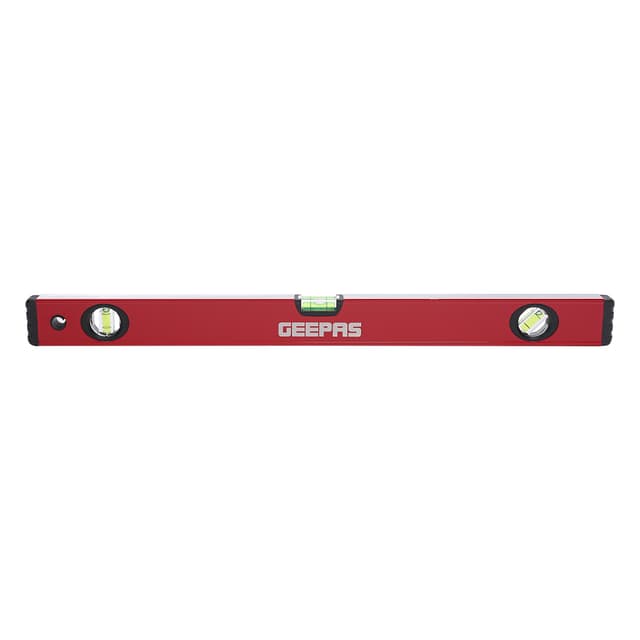 جهاز معايرة الأسطح Geepas GT59064 24'' Spirit Level - Small، with 3 Level Bubbles