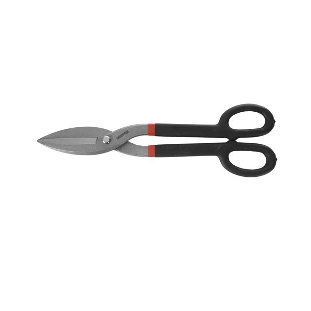 Geepas Gt59111 14" Tin Snip - Straight Cut With Steel Blades | Cutting Capacity Upto 23 Gauge Slip Resistant Handle For Long Working Ideal Metal Sheet And Hard Material - SW1hZ2U6MTQ1NTg1