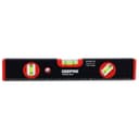 Geepas Gt59115 12" Spirit Level - Portable Size With Al Frame | 3 Solid Blocks 1.0mm/M Accuracy Ideal For Engineers Civil Workers Diyer & More
