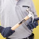 مطرقة خشب جيباس Geepas Claw Hammer Wooden Handle