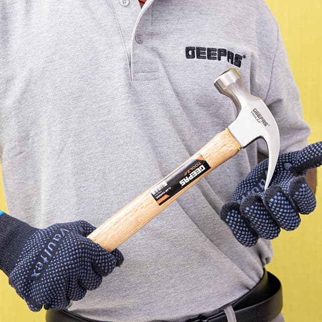 مطرقة خشب جيباس Geepas Claw Hammer Wooden Handle
