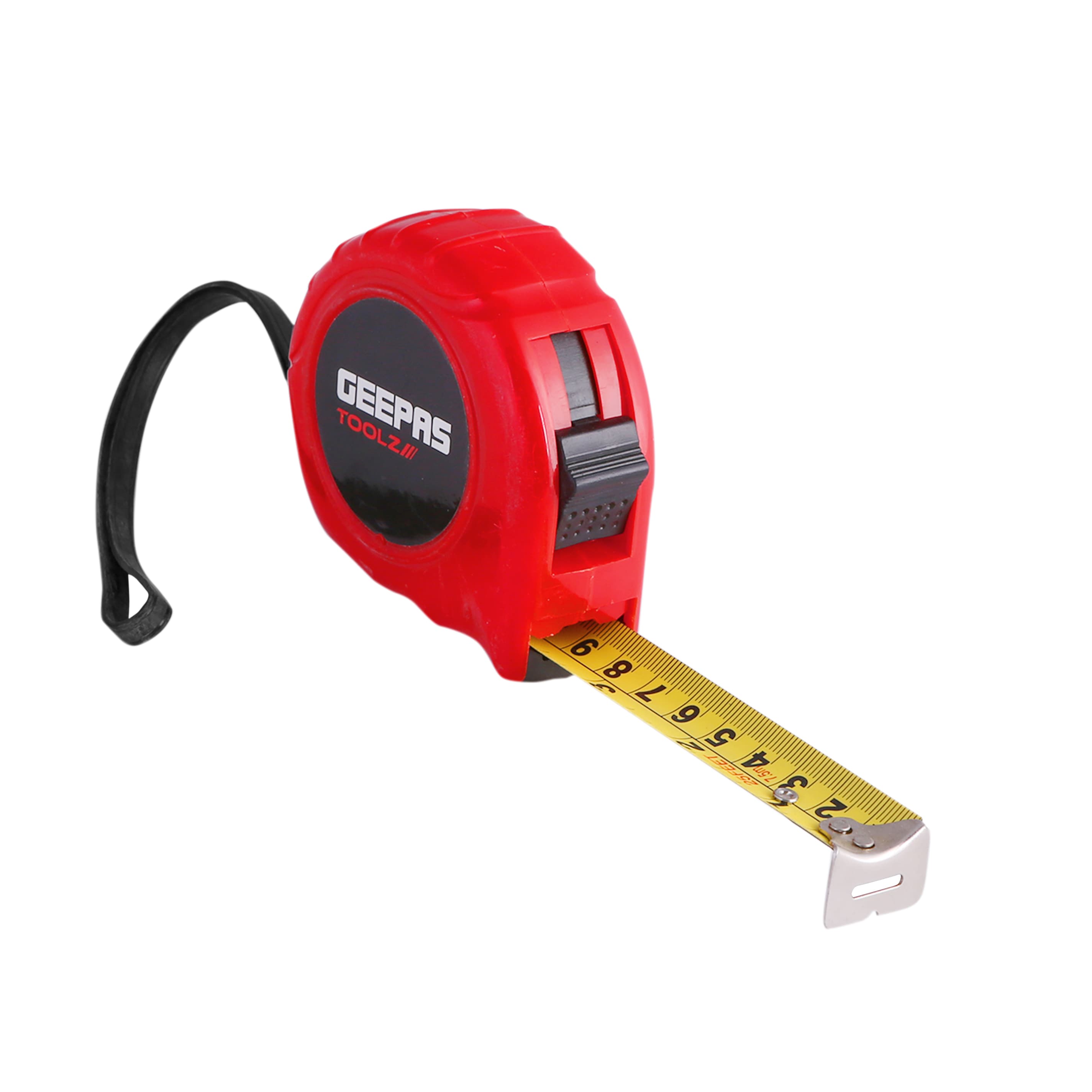 متر قياس جيباس 3 أمتار بشريط قياس متين Geepas Measuring Tape Short Basic