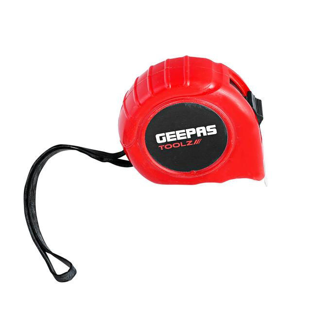 Geepas Gt59191 7.5m 25mm Measuring Tape | Pocket With Abs Construction Plastic Shell |Rubber Coating Makes It Resistant To Abrasion +-0.2mm Accuracy British-Metric Graduation - SW1hZ2U6MTQ2MzU1