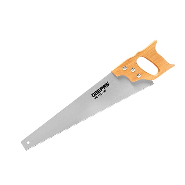 منشار خشب يدوي جيباس 16 انش بمقبض خشبي Geepas 16" Hand Saw Wooden Handle