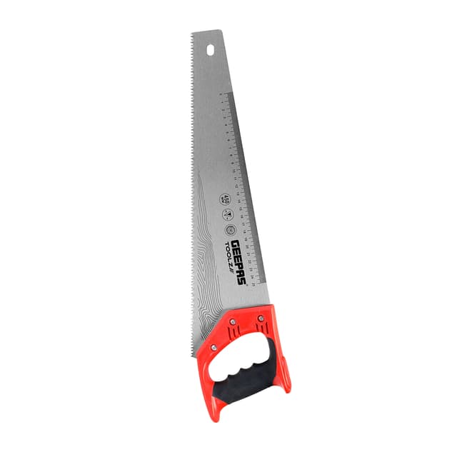 منشار خشب يدوي جيباس 16 انش بشفرة فولاذية Geepas  16" Hand Saw TRP Handle