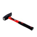 Geepas Fiber Handle Machinist hammer, Durable Sledge hammer GT59249 - Lightweight Rubber Padded Handle with Fiberglass Core, Weighs 1000GM - 127241