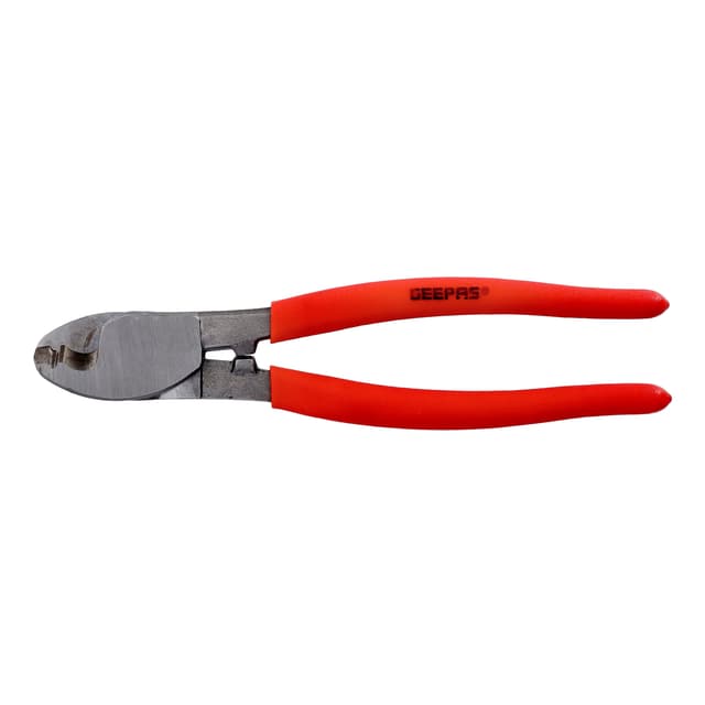 Geepas Cable Cutter,45 Carbon Steel, Multifunctional, GT59265 - Electrical Cable Cutter, Cutting Plier Side Snips, Flush Cutter, Diagonal Pliers, Cutting Pliers Tool for Coil Making, Home DIY Jewellery, Hand Cutting Tool - 127362