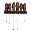 مجموعة مفكات براغي عدد 6 لون أسود وأحمر جيباس Geepas Professional 6 Pc Screwdriver Set - 257154