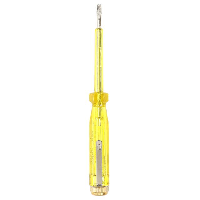 مفك فاحص جهد قياس 140 ملي متر جيباس Voltage Tester Electrician Screwdriver - SW1hZ2U6MTQ2NTE0