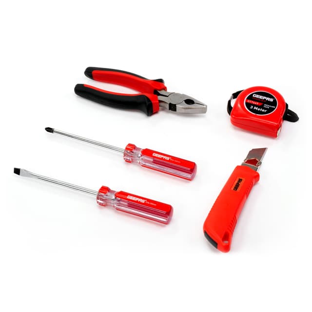 مجموعة أدوات 5 قطع Combination Tool Set - Geepas