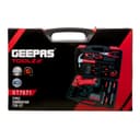 Geepas Gt7671 27 Pcs Cordless Drill 12v Combination Tool Kit - Includes Handtools & Screwdriver No Load Speed Less Power Consumption Led Light Battery - 124116