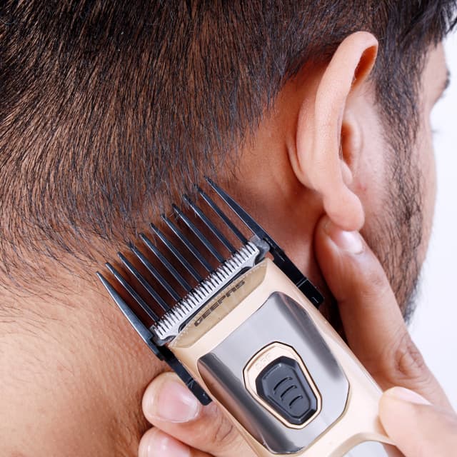 Geepas Cordless Trimmer, 45 Minutes Working, Rechargeable Hair Clipper GTR56023