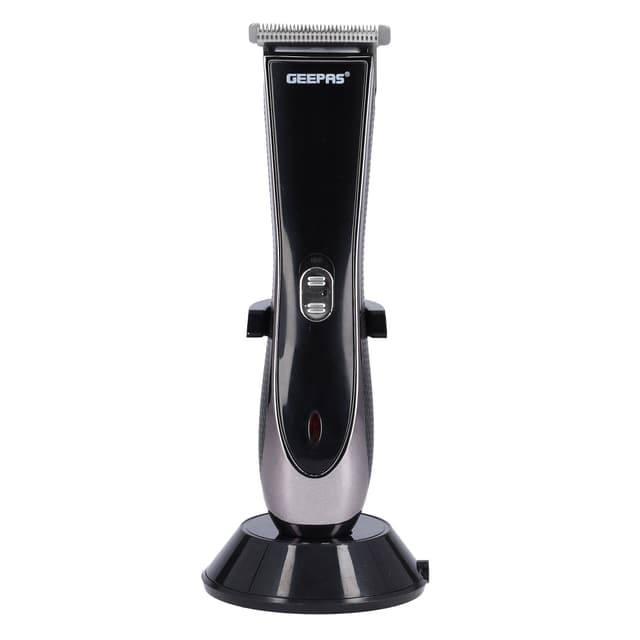 Geepas Gtr56024 Rechargeable Hair & Beard Trimmer - Cordless Men's And Stubble Long Working Time | Charging Indicators Clipper Kit