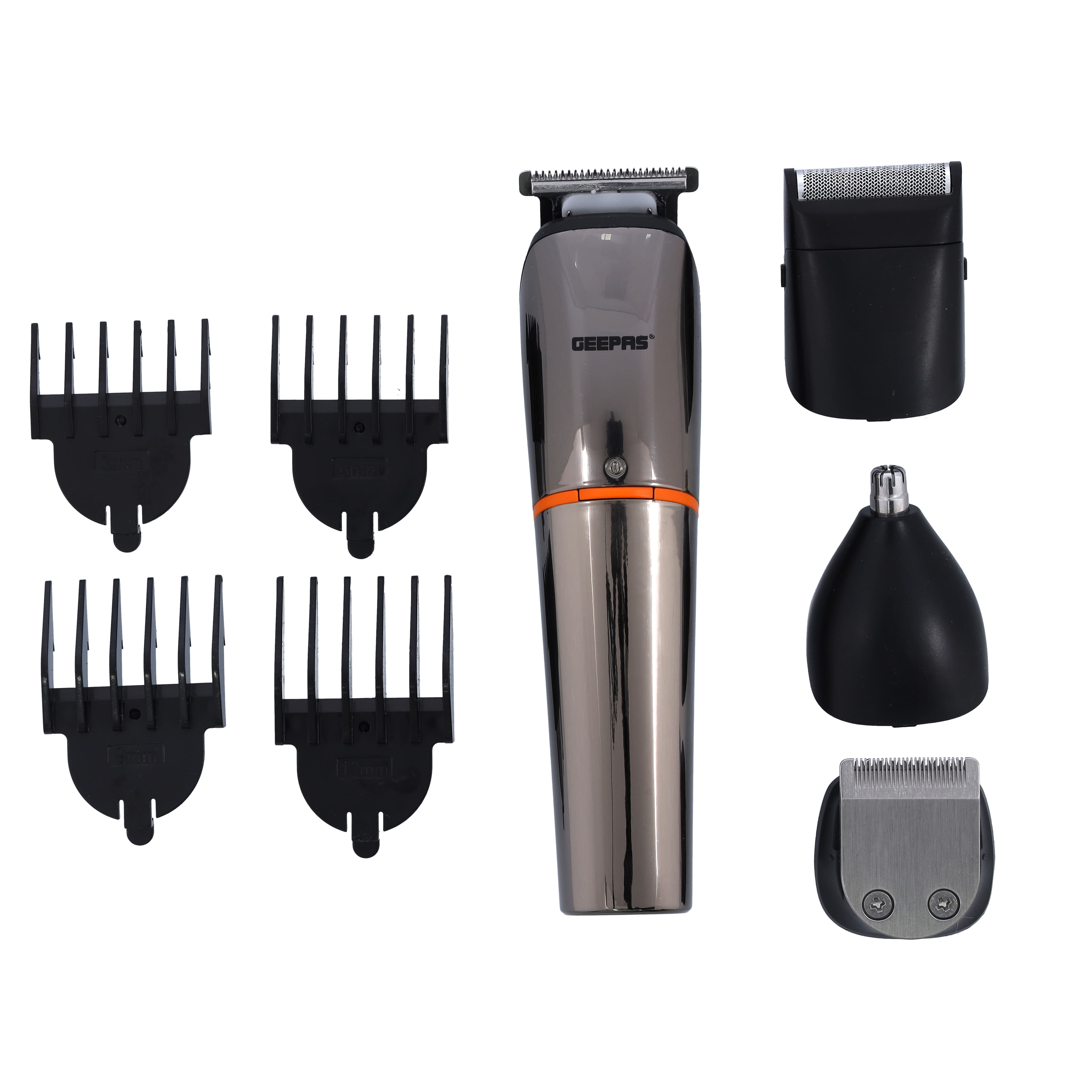 ماكينة حلاقة رجالي جيباس Geepas 9 in 1 Hair Trimmer 600mAh battery