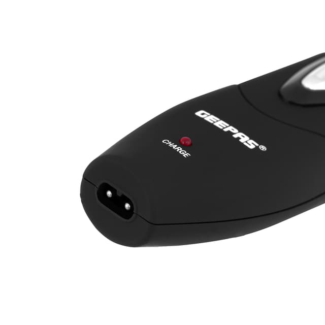 Geepas Rechargeable Trimmer with Cordless Operation - GTR8126N - 40 mins Continuous Working - High Cutting Performance - Long Lasting Battery with 6-8 Hours of Charging
