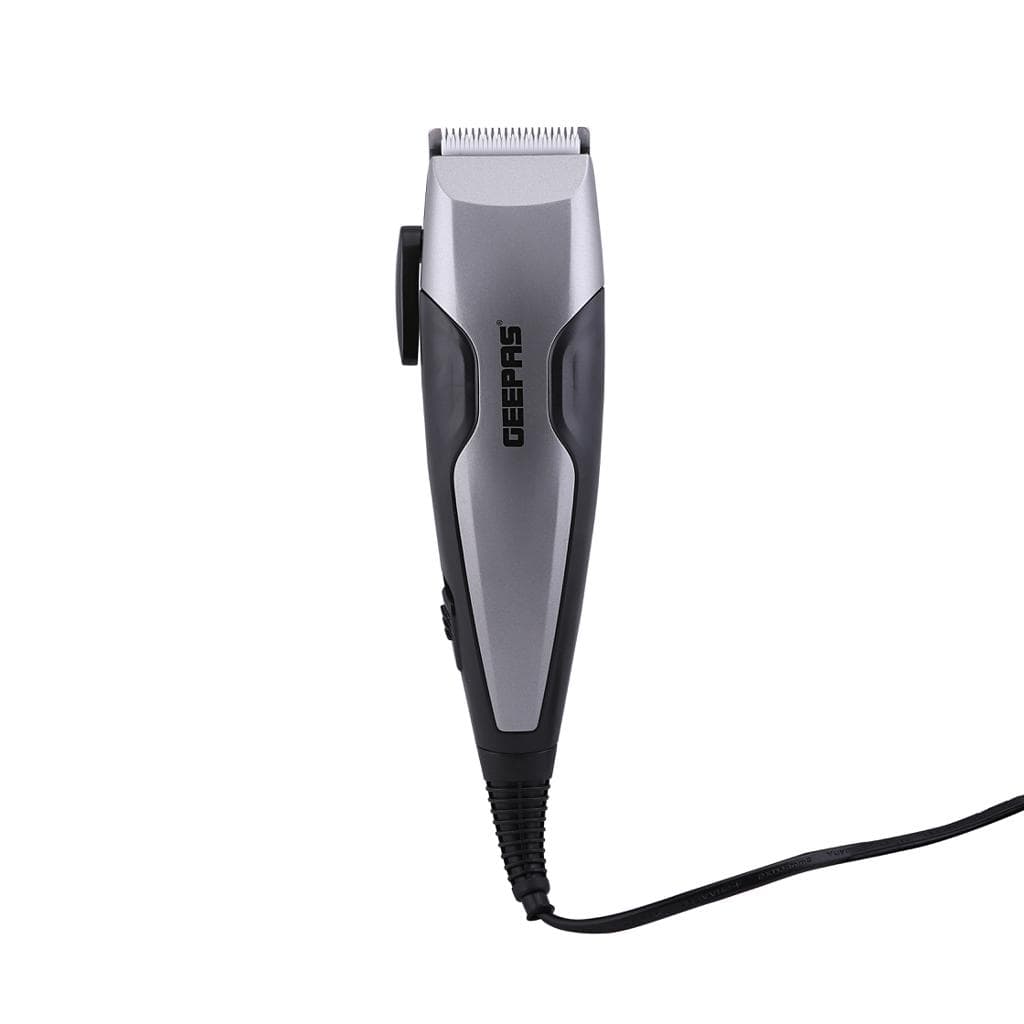 مكينة حلاقة رجالية جيباس 15 واط مع خمسة ملحقات Geepas Hair Clipper with Ceramic Blade 15W