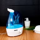 Geepas Guh2484 Ultra Sonic Humidifier - Portable Double Nozzle 9 Hours Of Continuous Mist 2.6l Capacity | Ideal For Bedroom Baby Home Children Room Office & More 2 Years Warranty - 124299