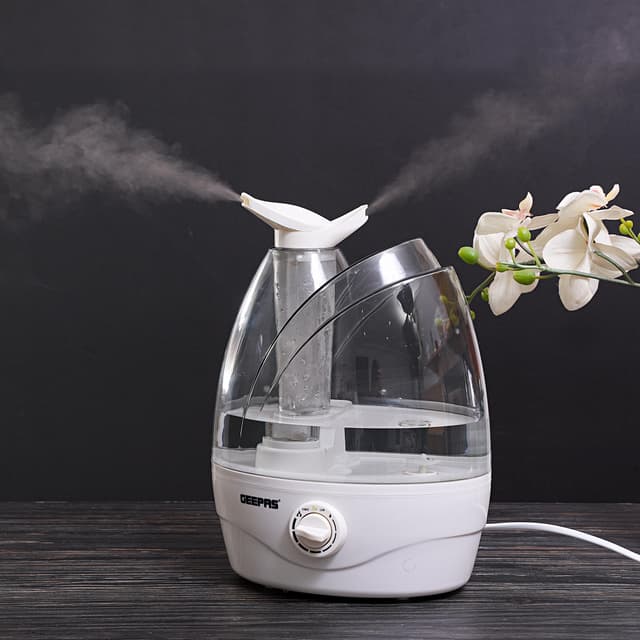 مرطب هواء بقوة 32 واط   Humidifier Double Nozzle - Geepas