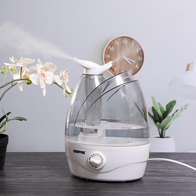 مرطب هواء بقوة 32 واط   Humidifier Double Nozzle - Geepas